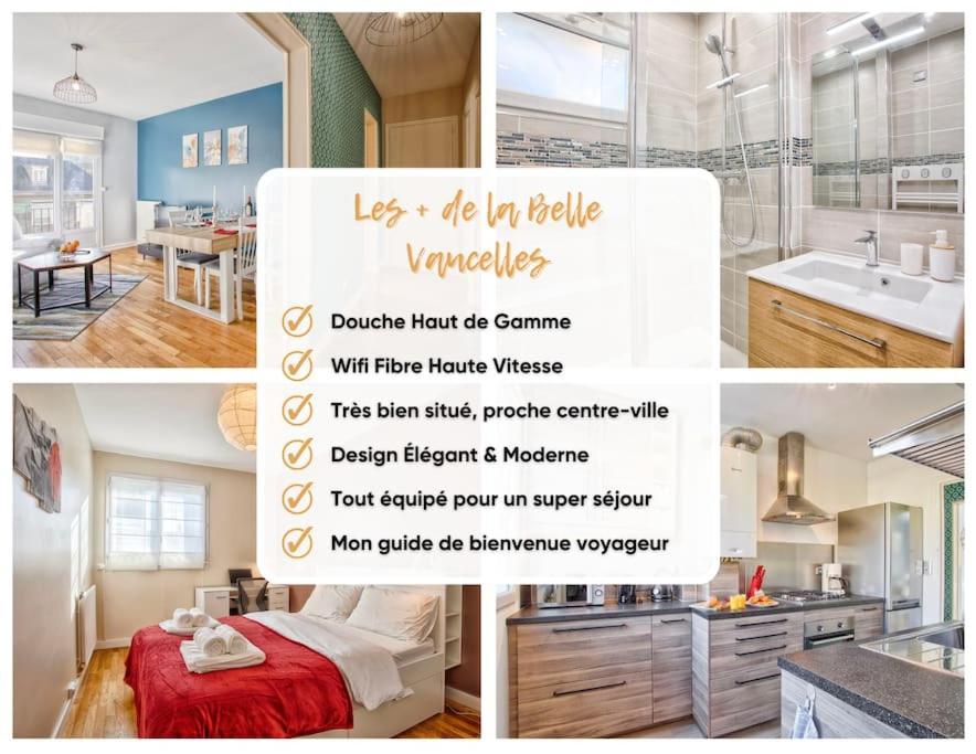 カーンBelle Vaucelles • Renove Et Design • Parking, Wifiアパートメント エクステリア 写真